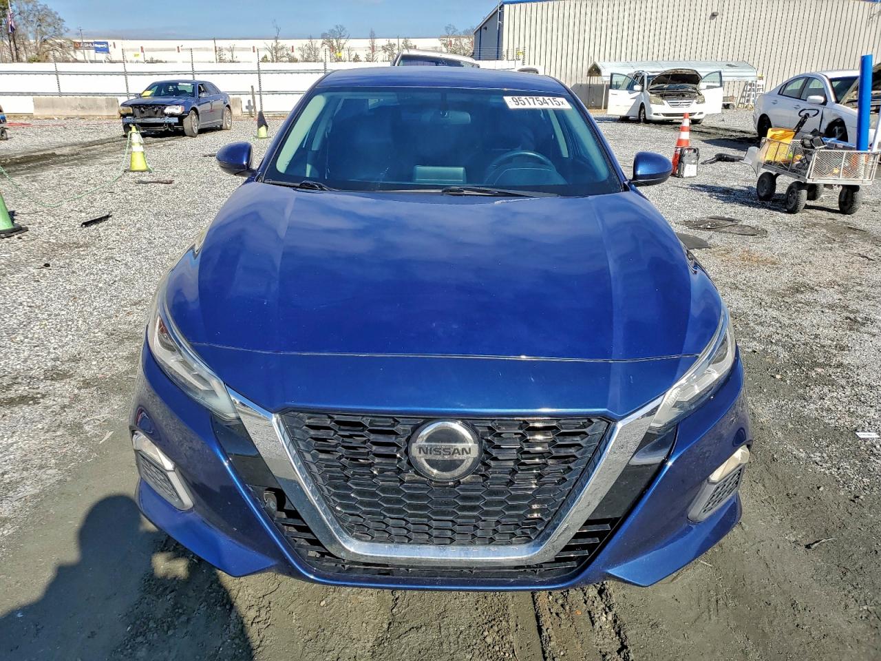 2019 Nissan Altima Sr Blue vin: 1N4BL4CV6KC117748