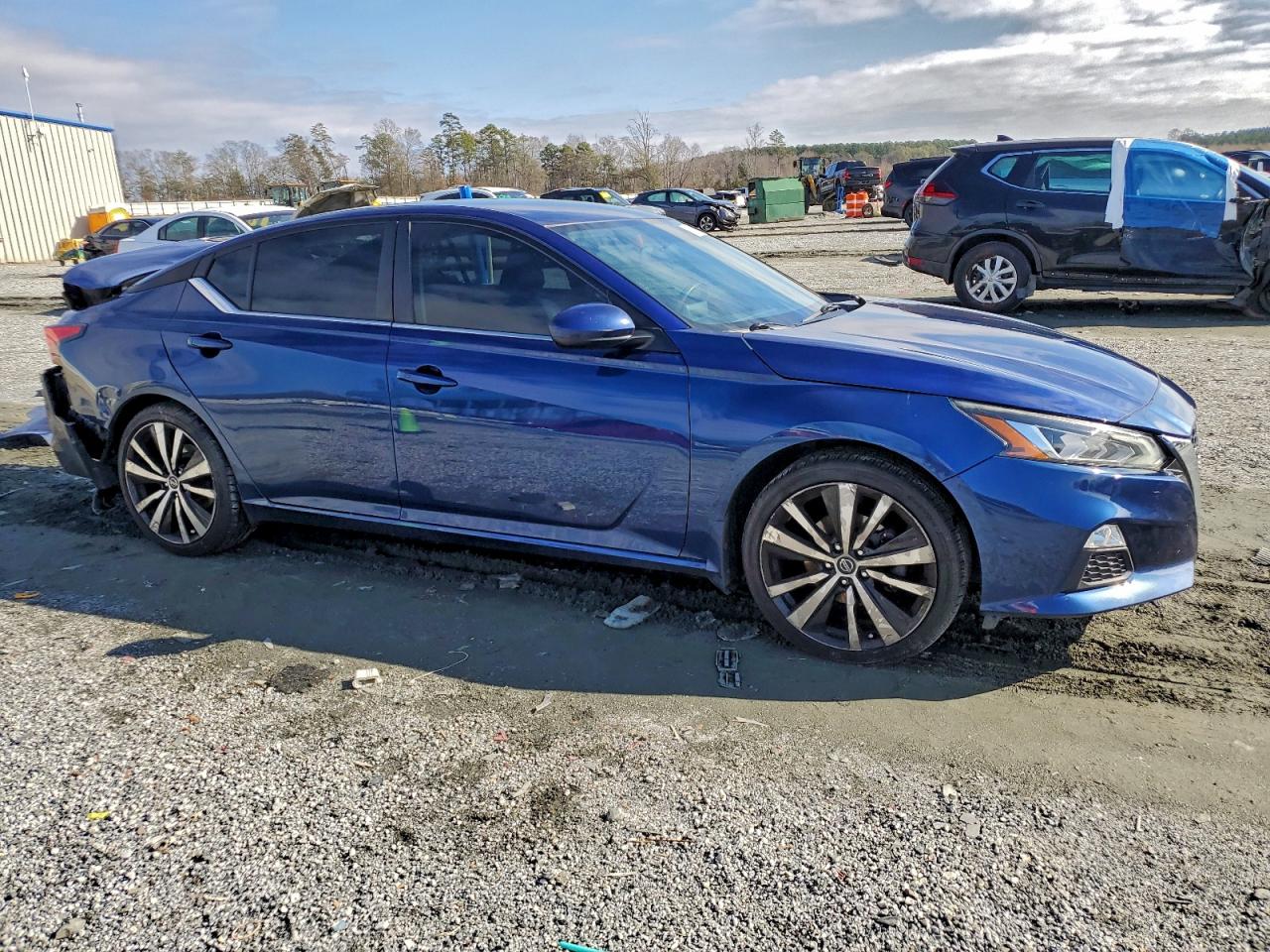 2019 Nissan Altima Sr Blue vin: 1N4BL4CV6KC117748