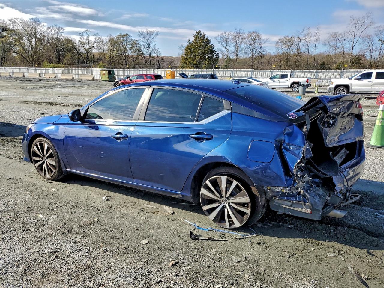 2019 Nissan Altima Sr Blue vin: 1N4BL4CV6KC117748