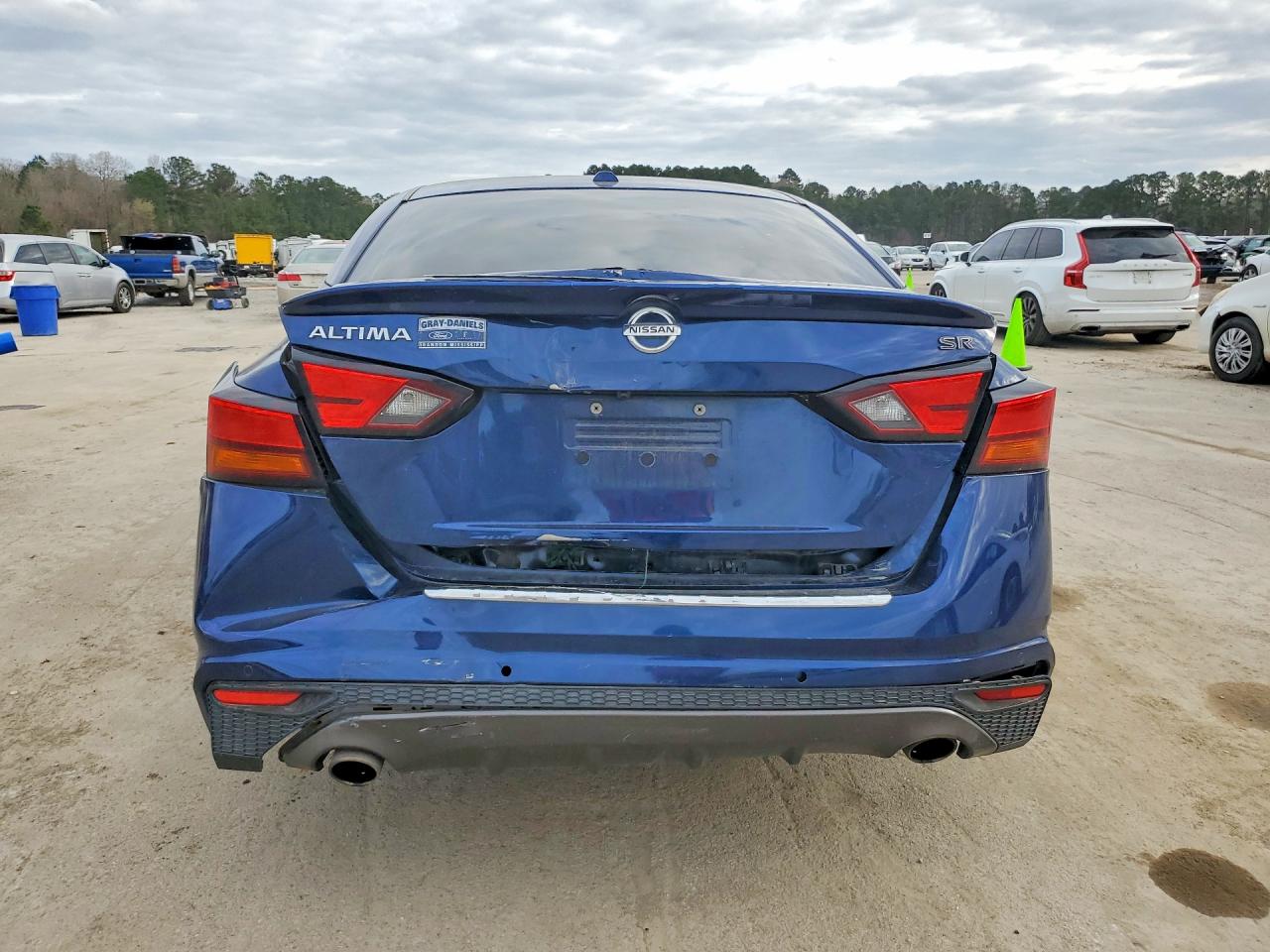 2020 Nissan Altima 2.5 Sr Blue vin: 1N4BL4CV6LC128105