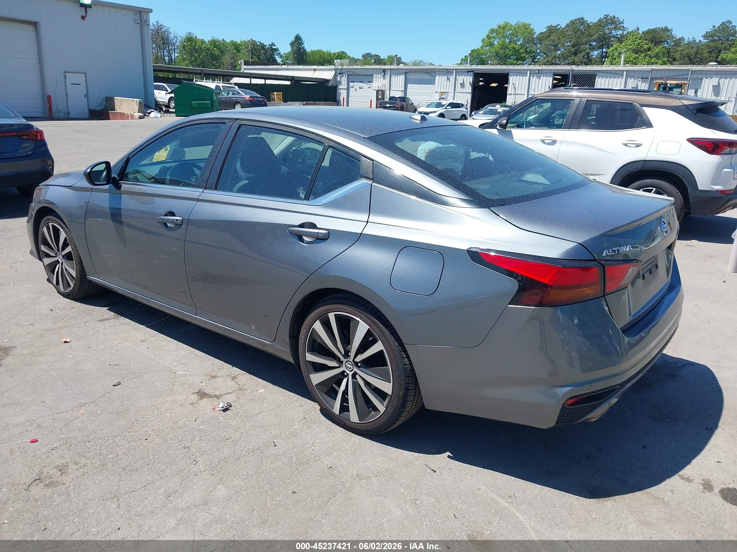 2020 Nissan Altima Sr Fwd Gray vin: 1N4BL4CV6LN303926