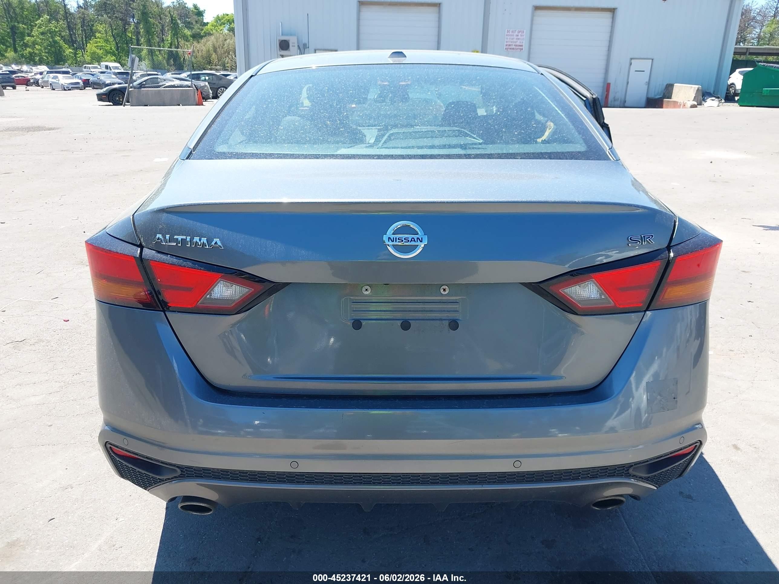 2020 Nissan Altima Sr Fwd Gray vin: 1N4BL4CV6LN303926