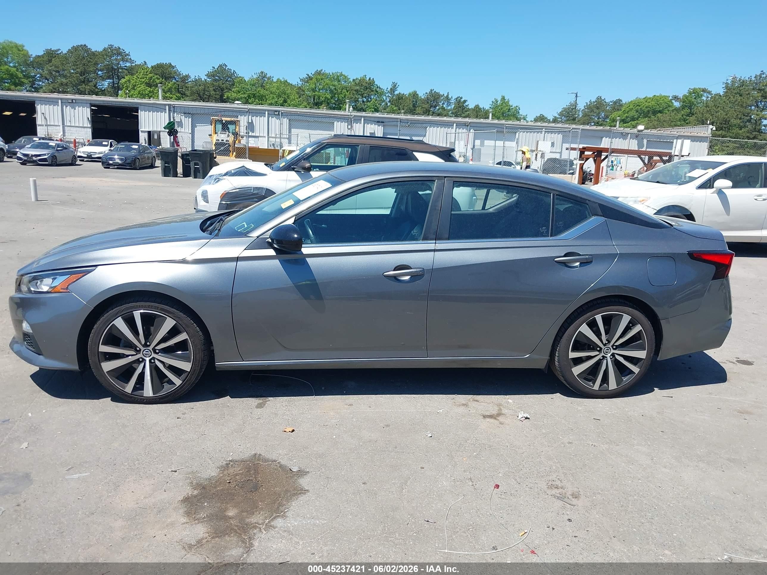 2020 Nissan Altima Sr Fwd Gray vin: 1N4BL4CV6LN303926