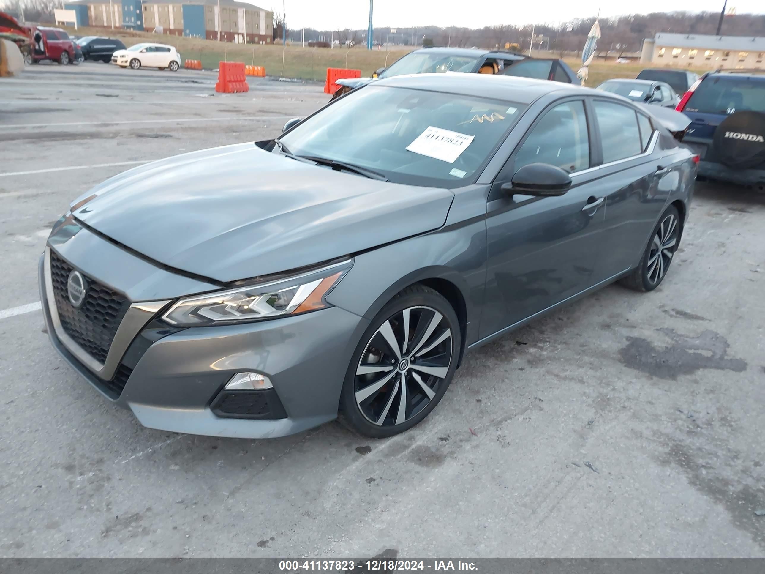 2021 Nissan Altima Sr Fwd Gray vin: 1N4BL4CV6MN416082