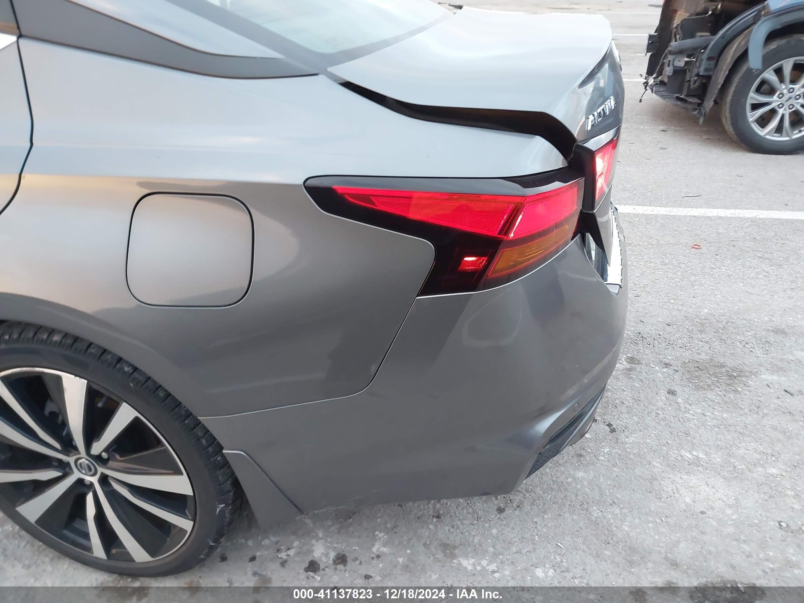 2021 Nissan Altima Sr Fwd Gray vin: 1N4BL4CV6MN416082