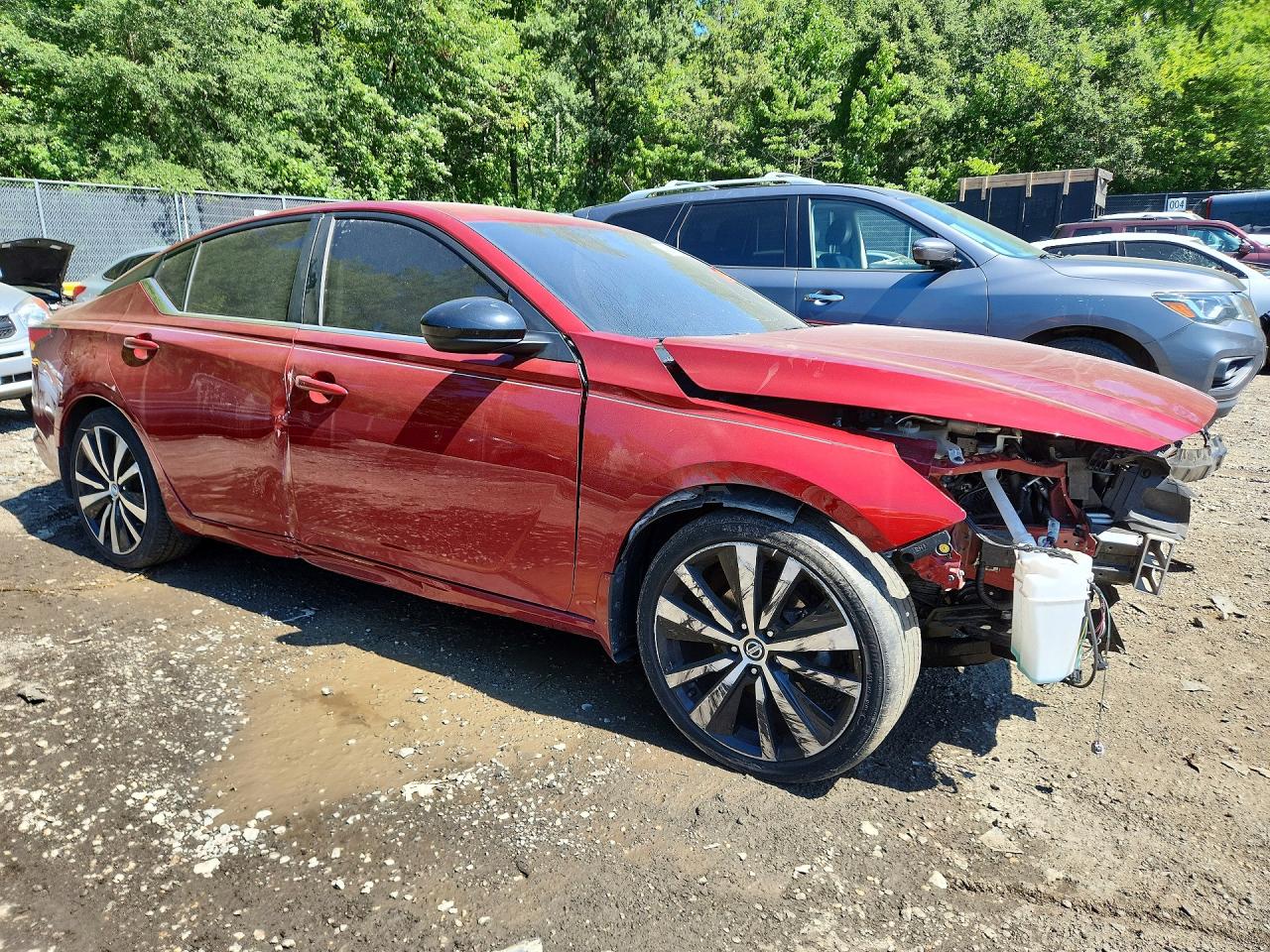 2022 Nissan Altima Sr Red vin: 1N4BL4CV6NN422269