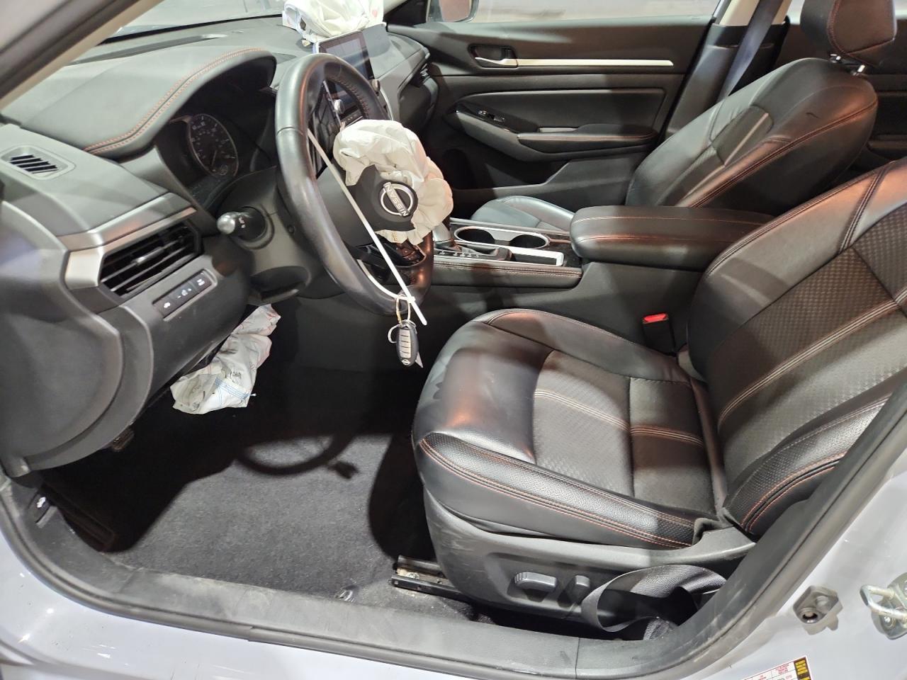 2024 Nissan Altima Sr Gray vin: 1N4BL4CV6RN420379 Damage: Airbag - Front Left, Deployed, Replacement Required