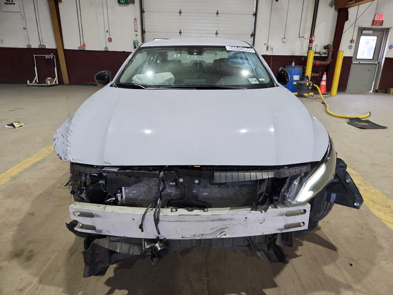 2024 Nissan Altima Sr Gray vin: 1N4BL4CV6RN420379 Damage: Front Bumper Reinforcement, Bent, 1 To 2 Inches