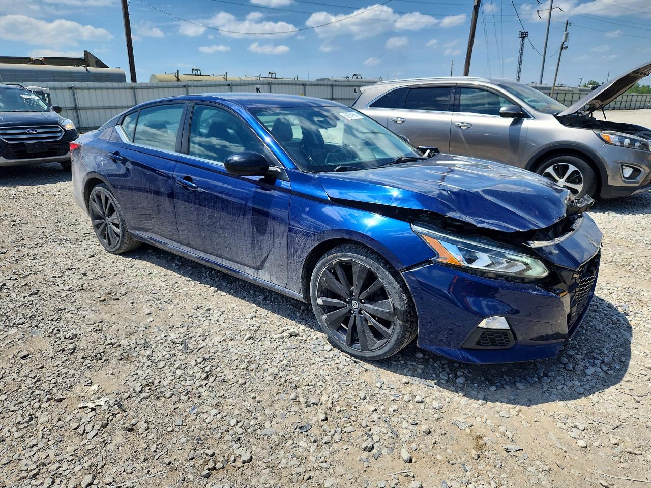 2020 Nissan Altima Sr Blue vin: 1N4BL4CV7LC146368