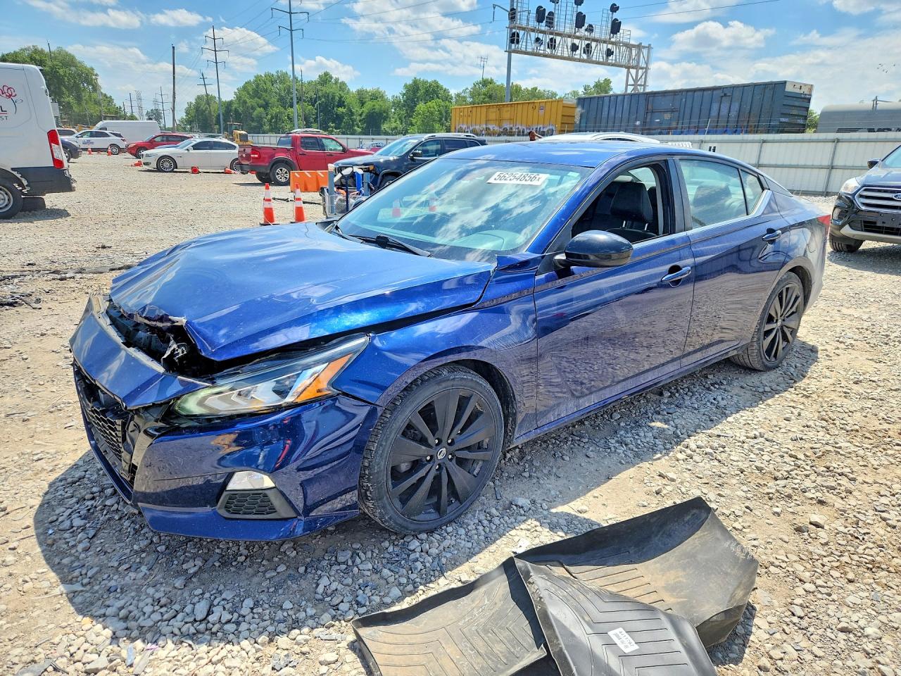 2020 Nissan Altima Sr Blue vin: 1N4BL4CV7LC146368