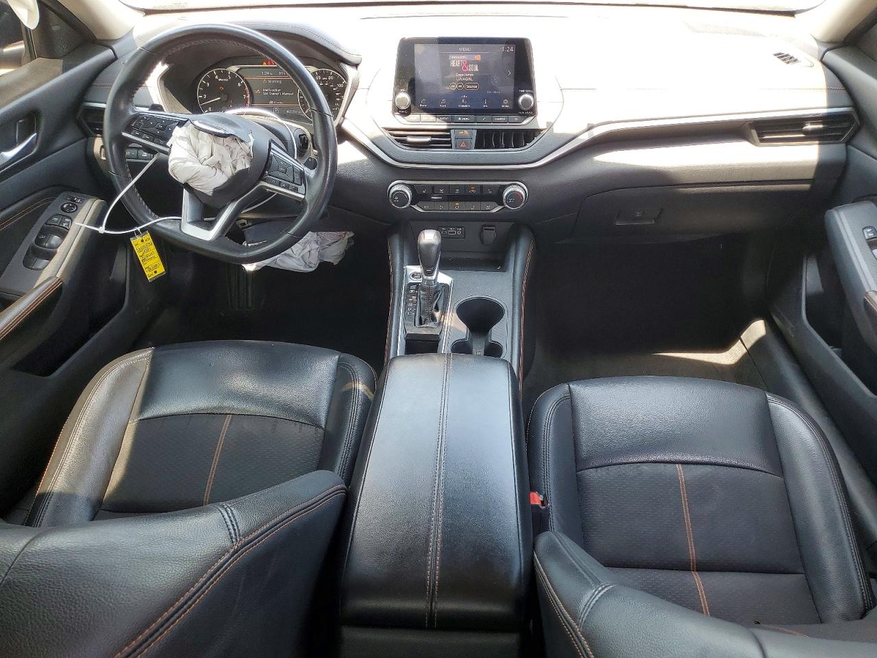 2021 Nissan Altima Sr Черный vin: 1N4BL4CV7MN418892