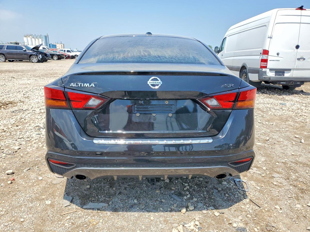2021 Nissan Altima Sr Черный vin: 1N4BL4CV7MN418892