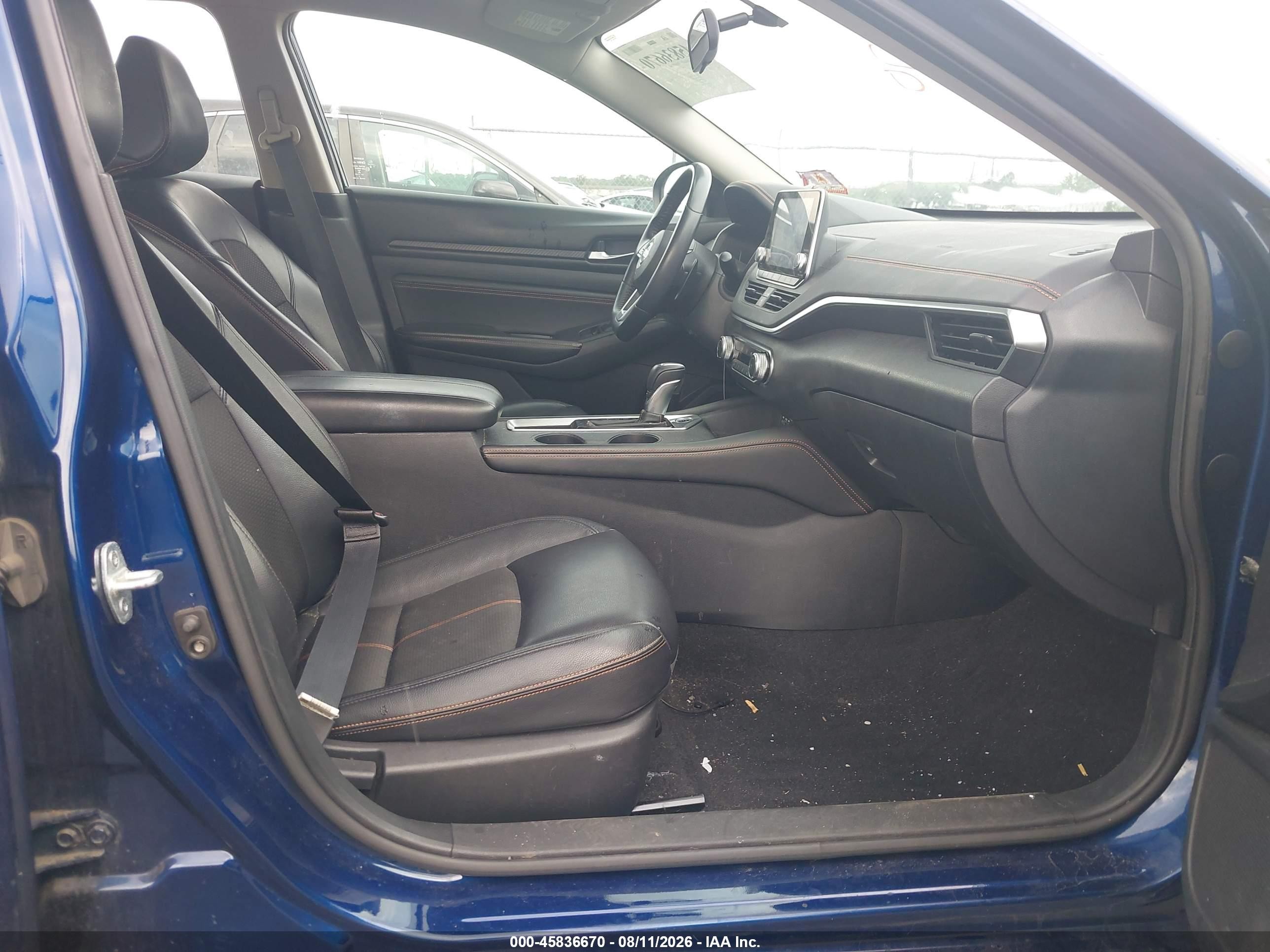 2019 Nissan Altima 2.5 Sr Blue vin: 1N4BL4CV8KC160973
