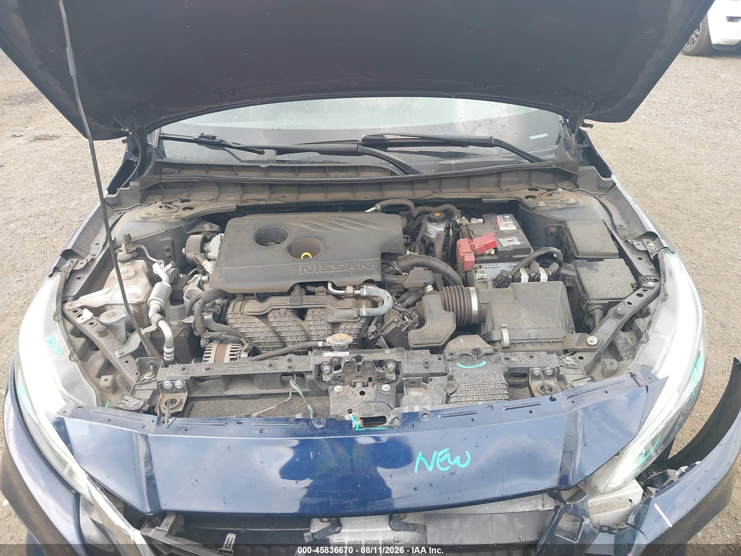 2019 Nissan Altima 2.5 Sr Blue vin: 1N4BL4CV8KC160973