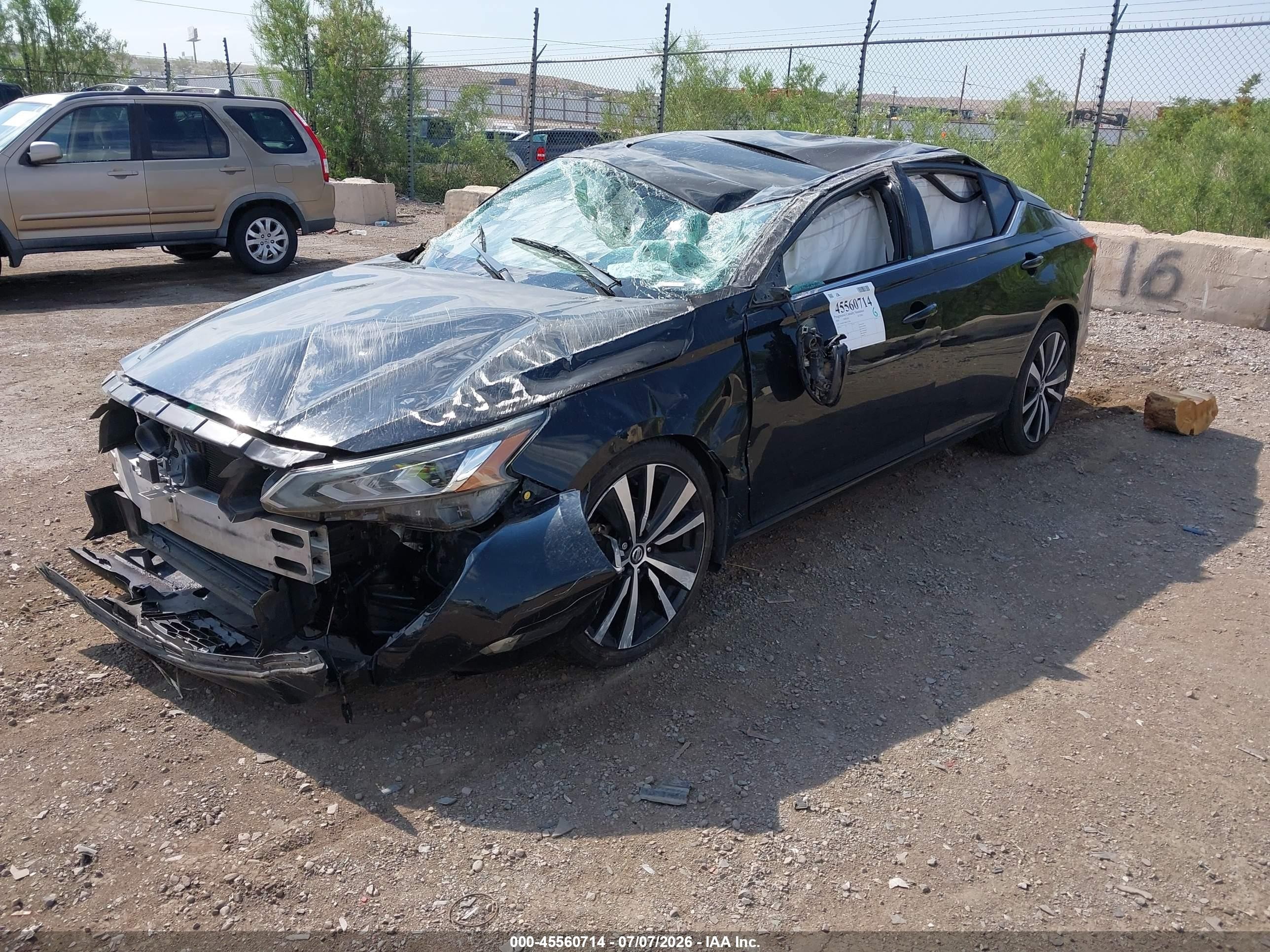 2019 Nissan Altima 2.5 Sr Black vin: 1N4BL4CV8KC217446