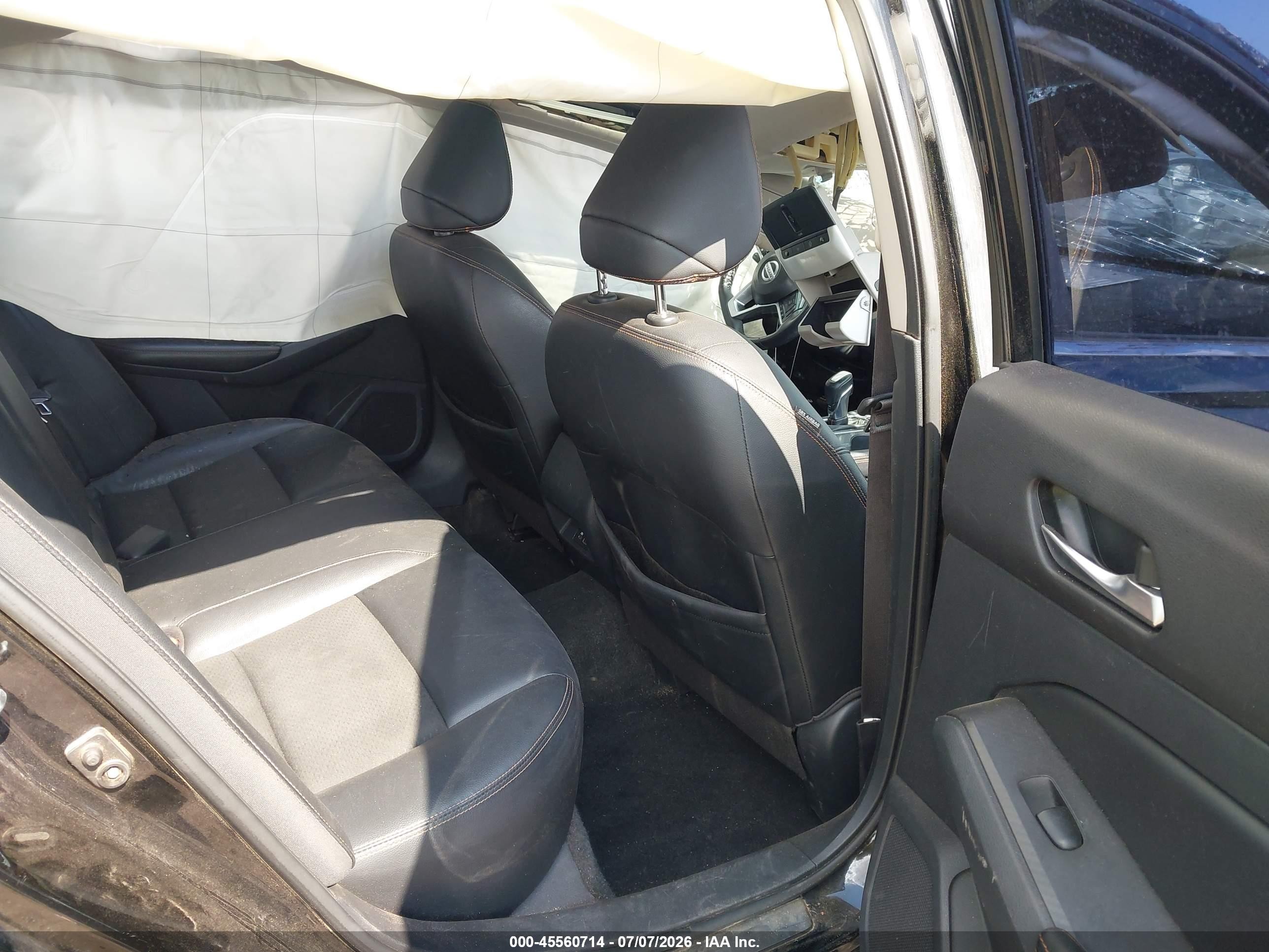 2019 Nissan Altima 2.5 Sr Black vin: 1N4BL4CV8KC217446