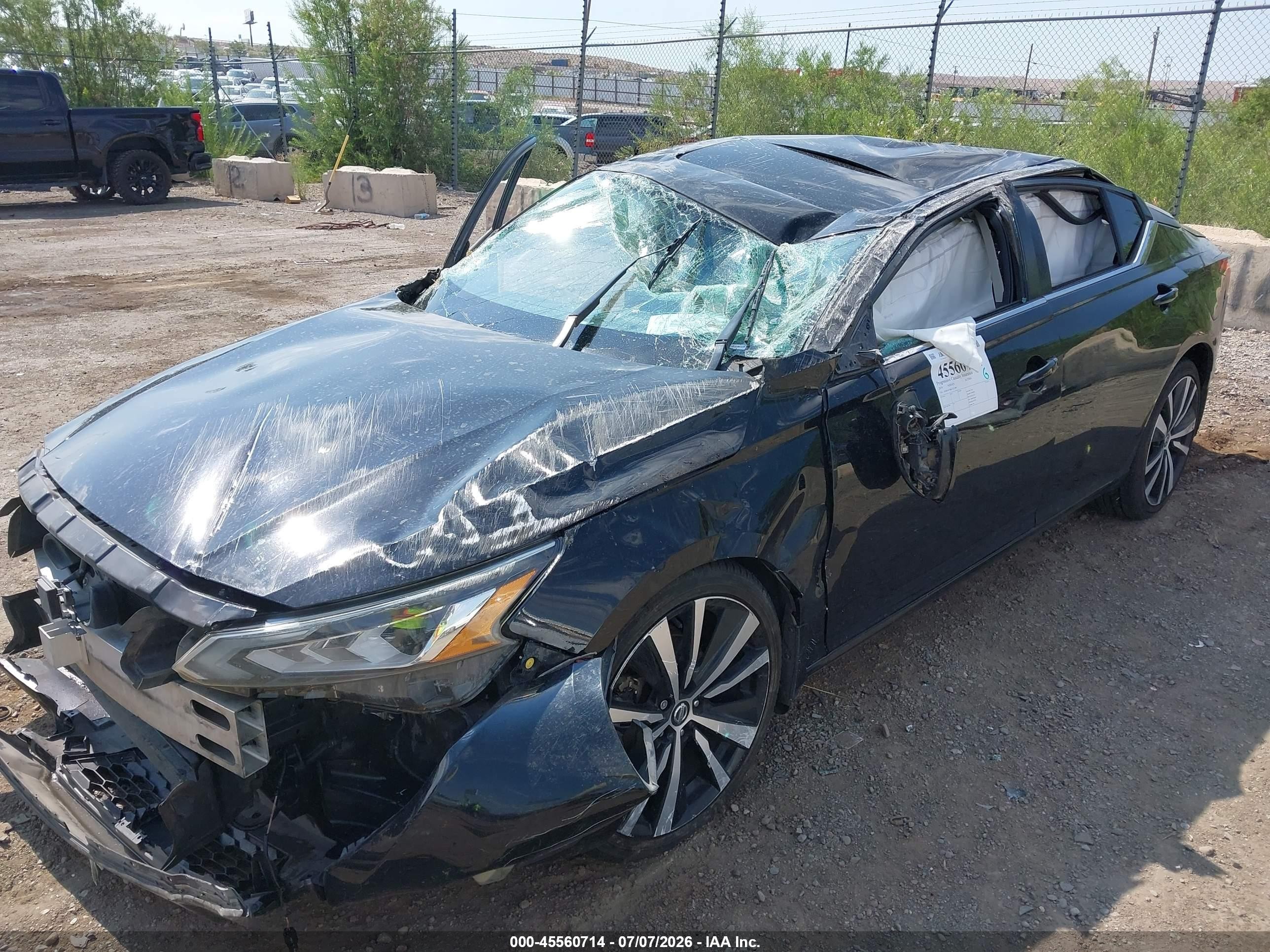 2019 Nissan Altima 2.5 Sr Black vin: 1N4BL4CV8KC217446