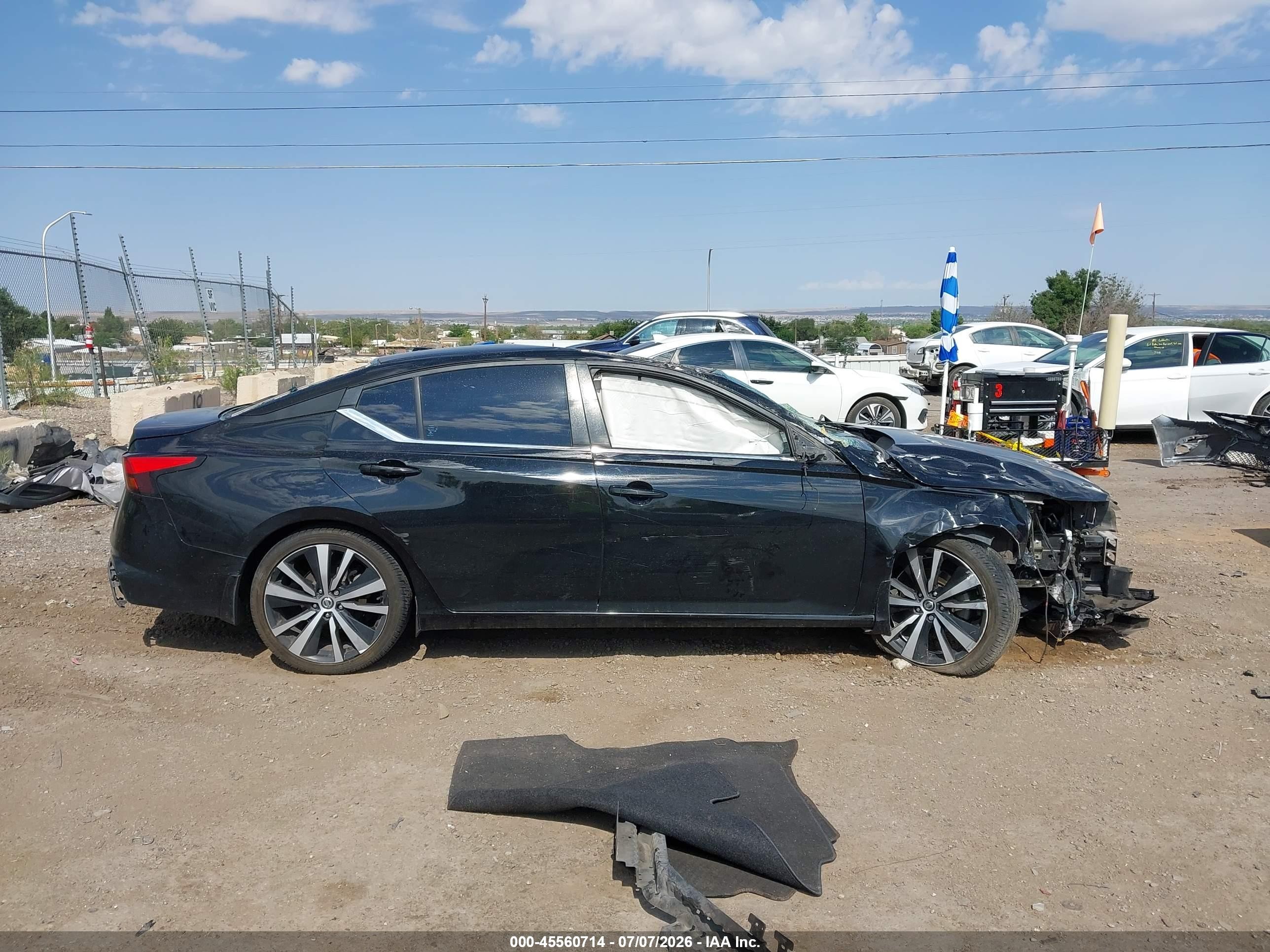 2019 Nissan Altima 2.5 Sr Black vin: 1N4BL4CV8KC217446