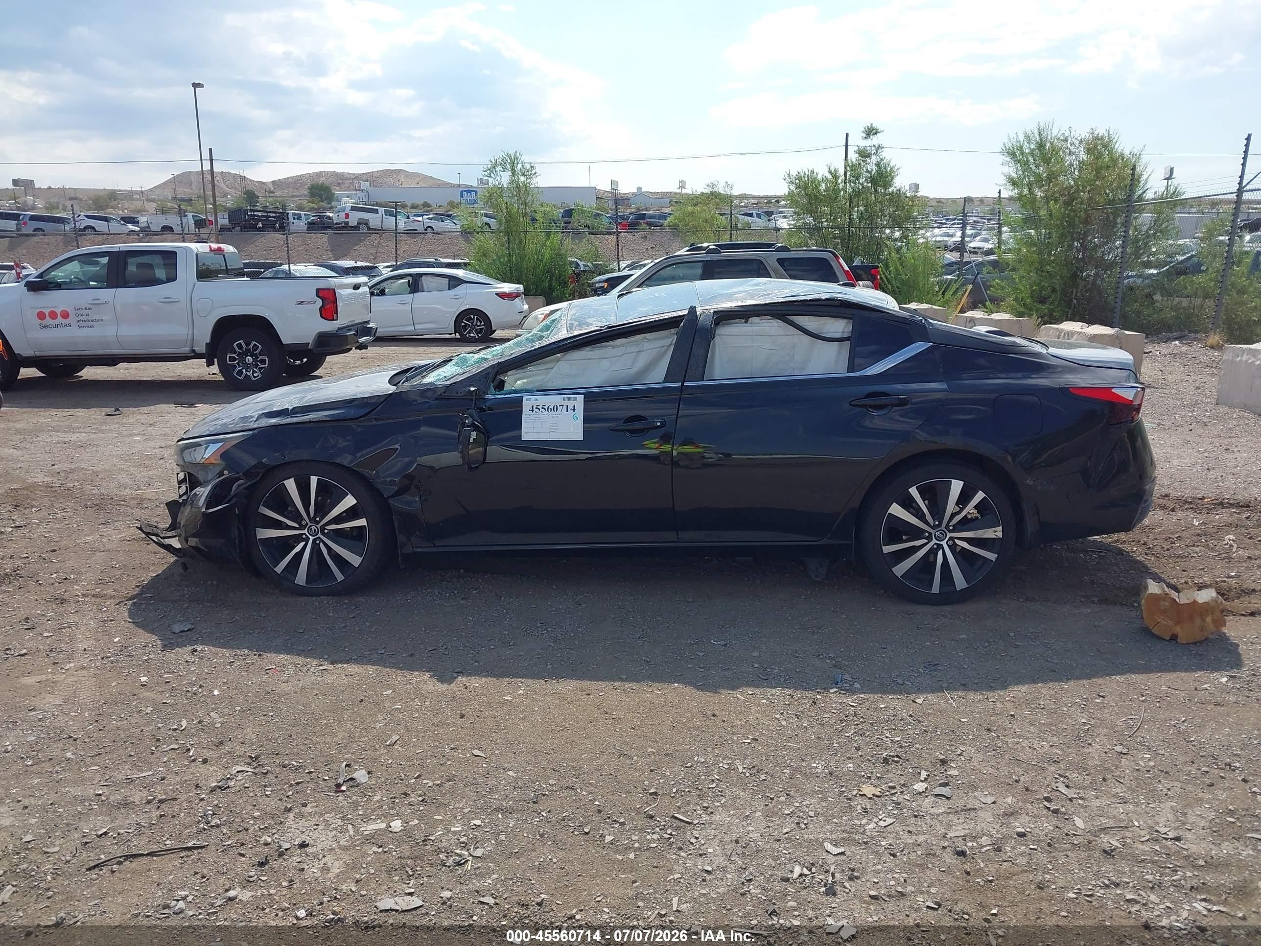 2019 Nissan Altima 2.5 Sr Black vin: 1N4BL4CV8KC217446