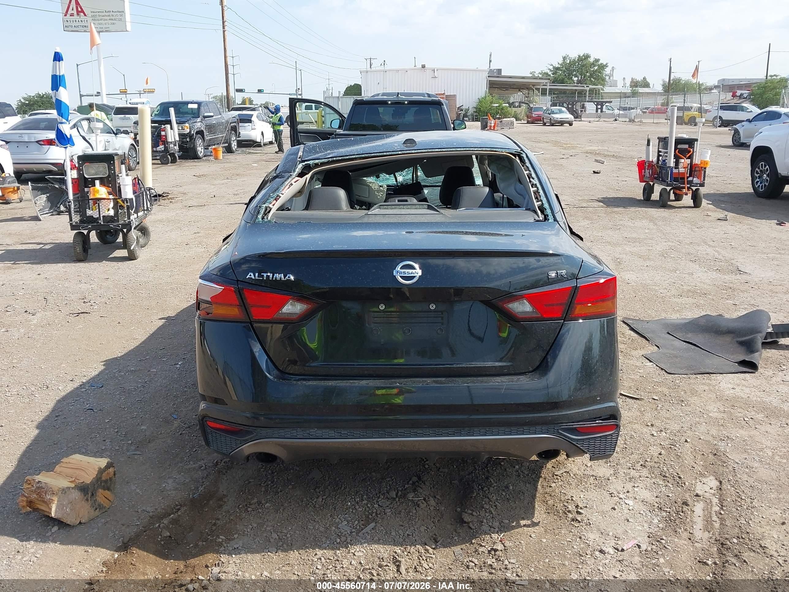 2019 Nissan Altima 2.5 Sr Black vin: 1N4BL4CV8KC217446