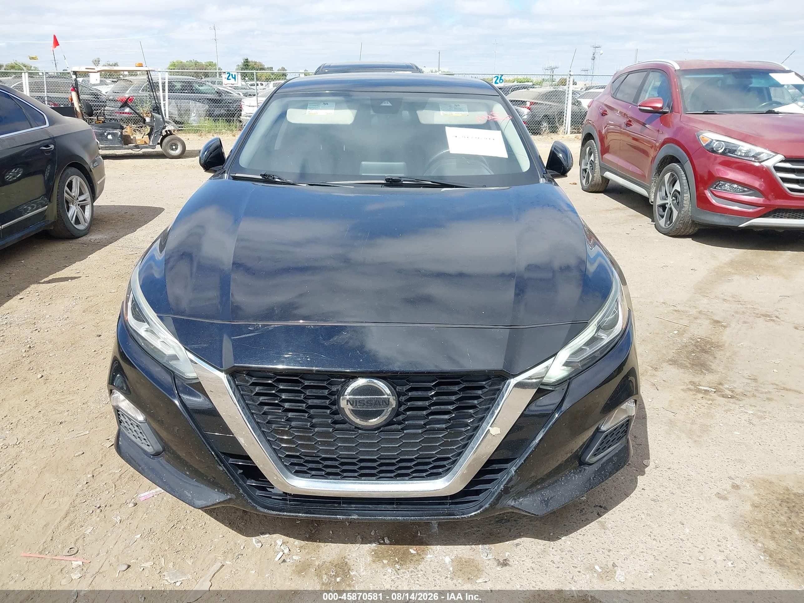 2020 Nissan Altima Sr Fwd Black vin: 1N4BL4CV8LC136769