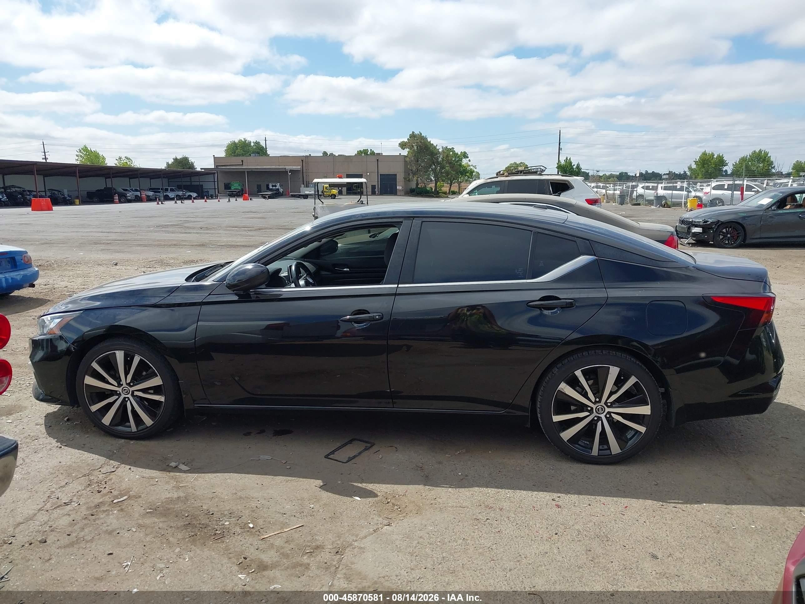 2020 Nissan Altima Sr Fwd Black vin: 1N4BL4CV8LC136769