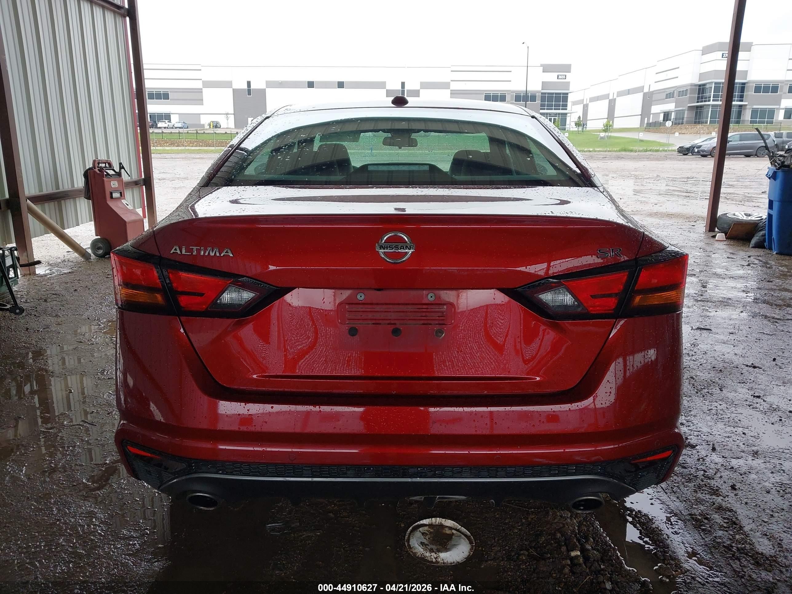 2020 Nissan Altima Sr Fwd Red vin: 1N4BL4CV8LC241716