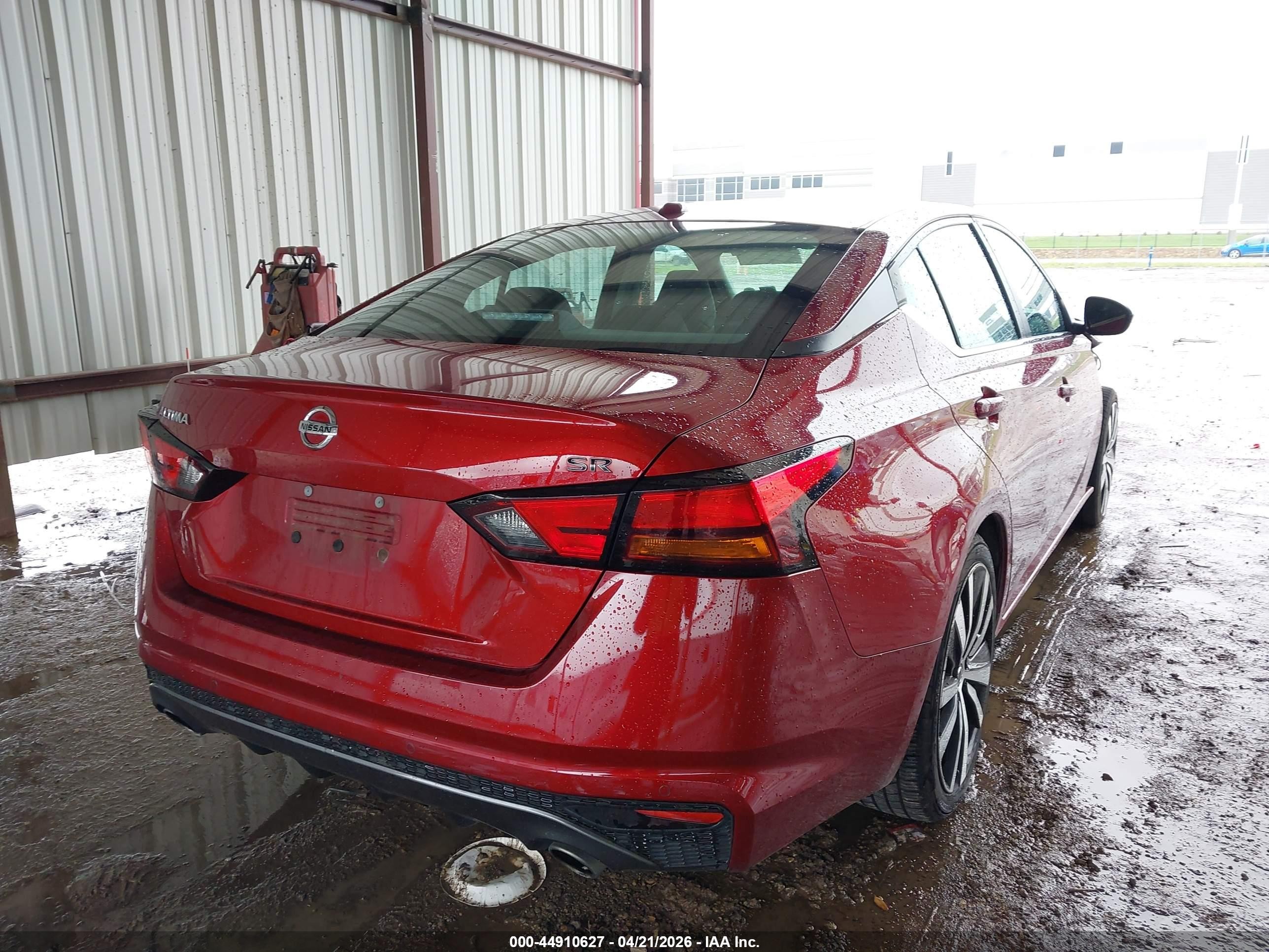 2020 Nissan Altima Sr Fwd Red vin: 1N4BL4CV8LC241716