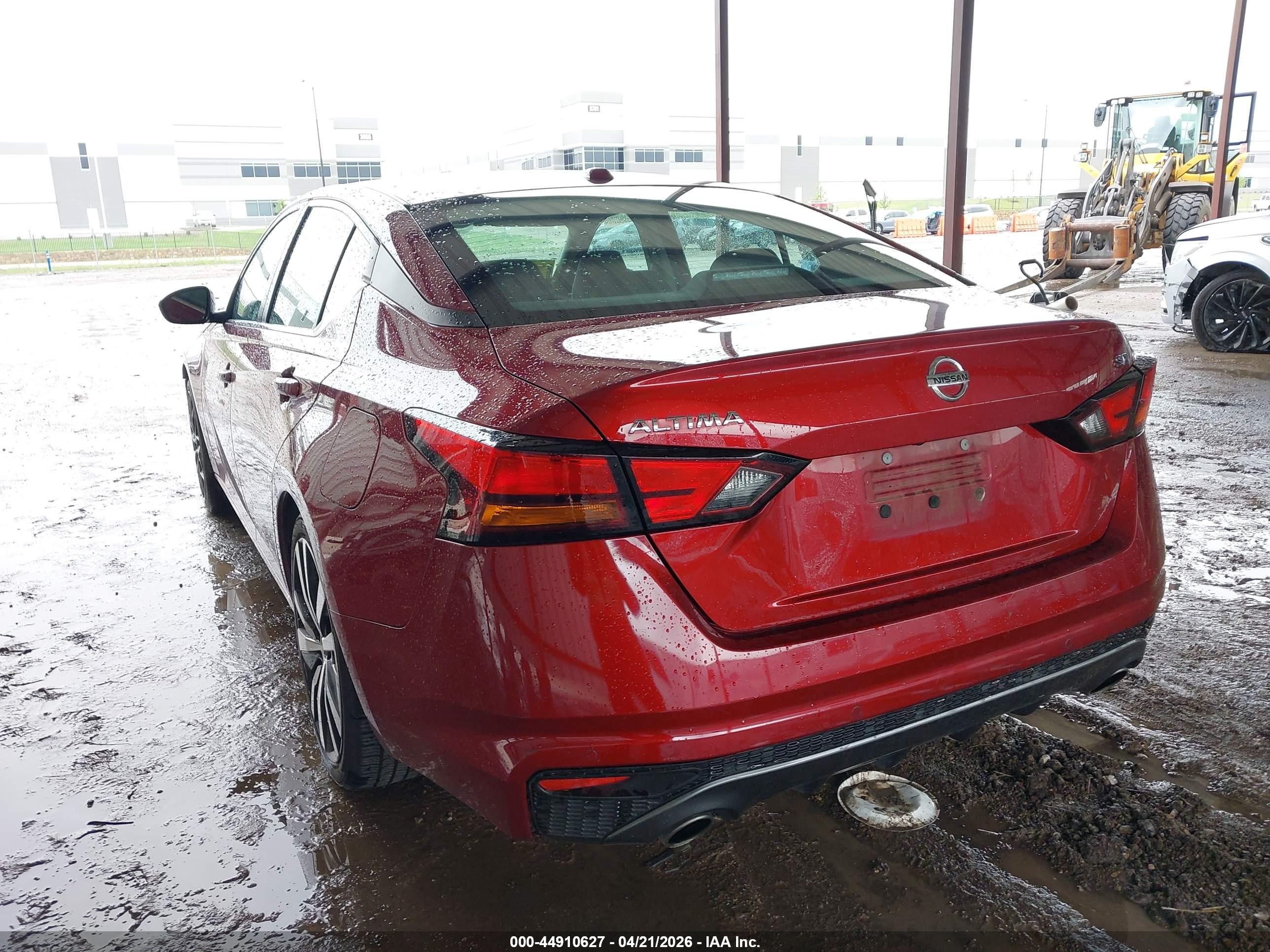 2020 Nissan Altima Sr Fwd Red vin: 1N4BL4CV8LC241716
