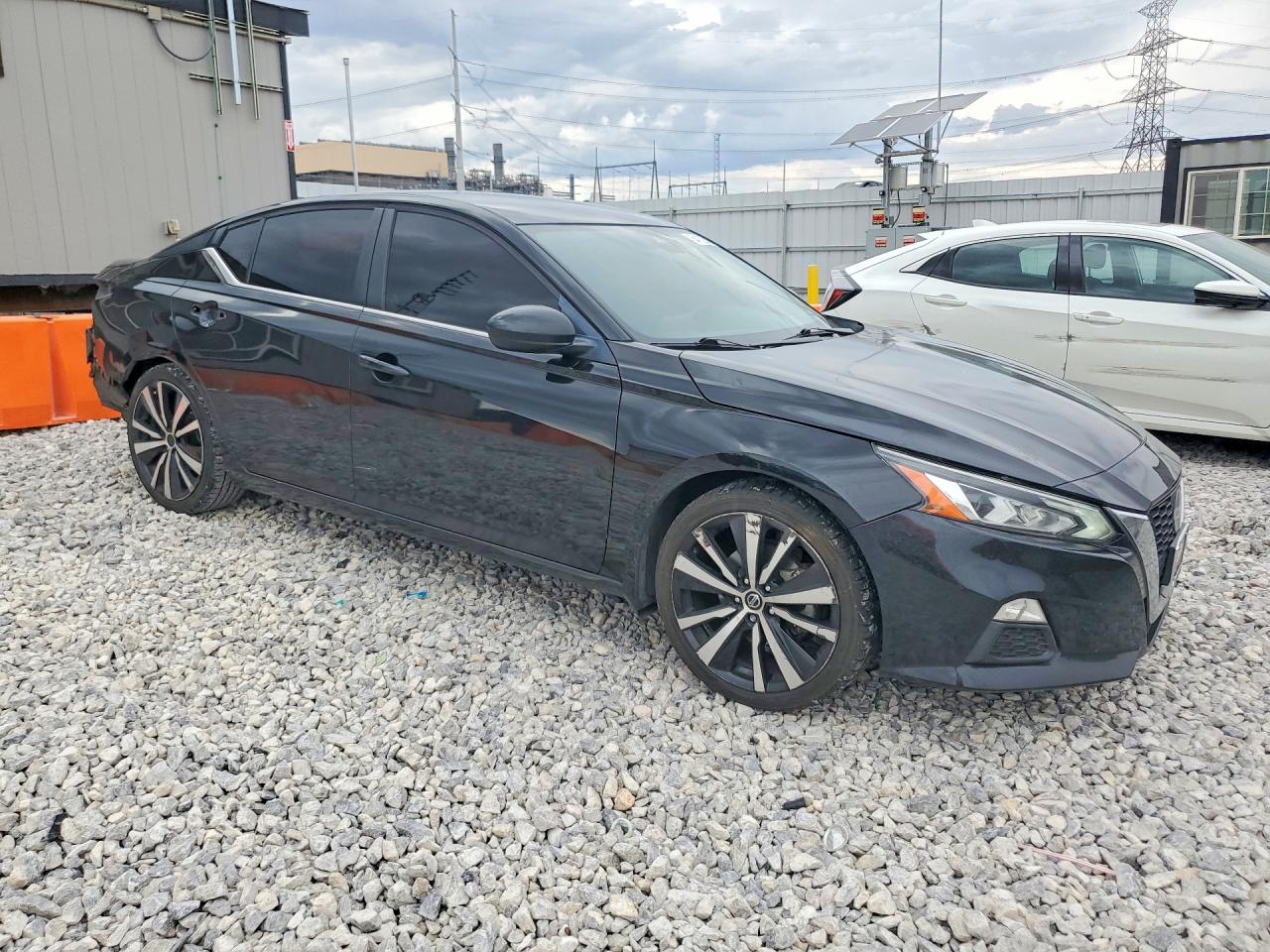 2021 Nissan Altima Sr Black vin: 1N4BL4CV8MN330241
