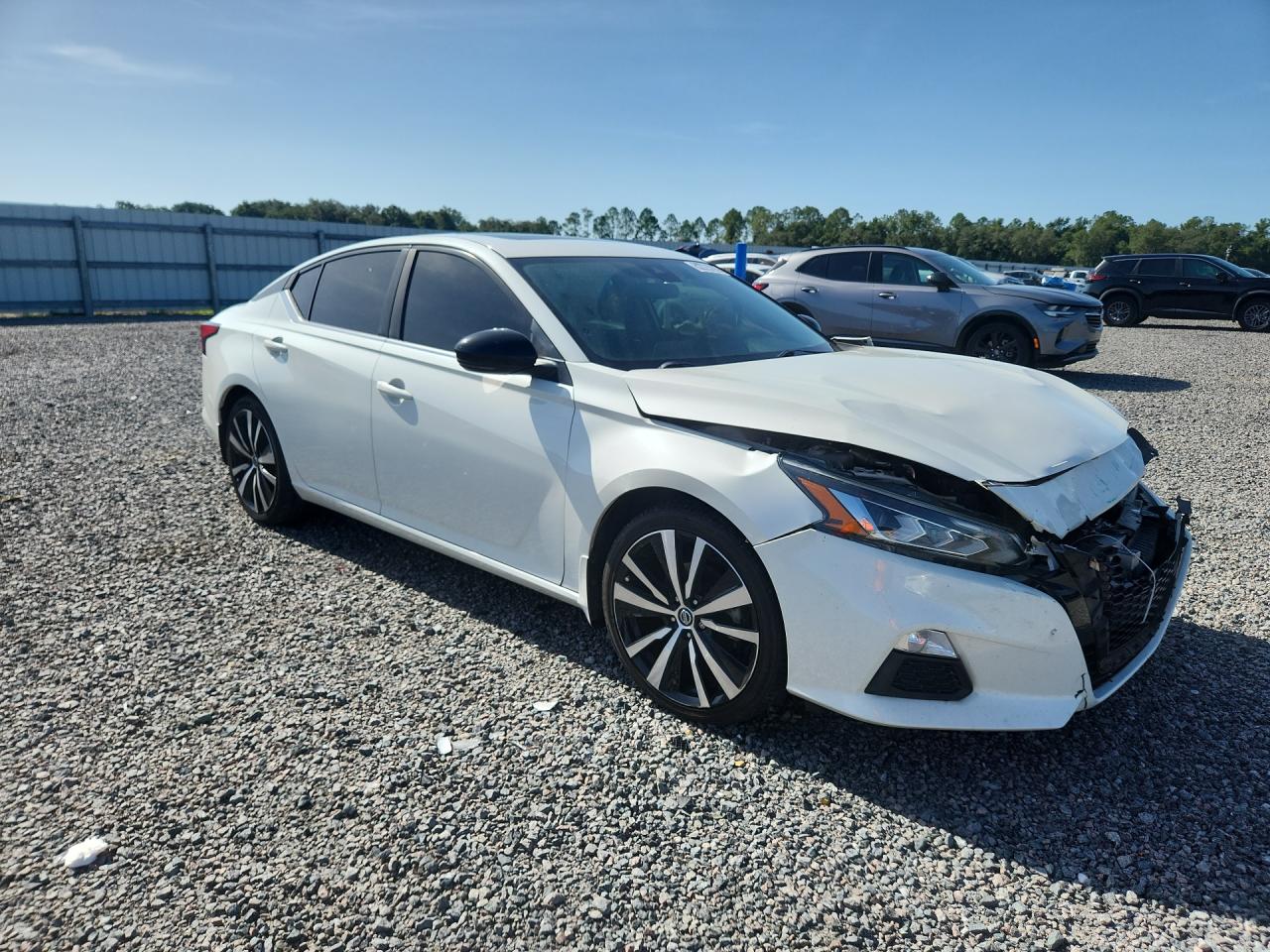 2021 Nissan Altima Sr White vin: 1N4BL4CV8MN351283