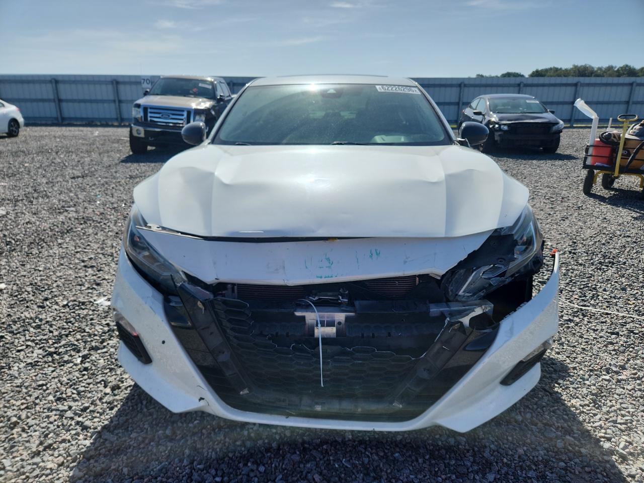 2021 Nissan Altima Sr White vin: 1N4BL4CV8MN351283