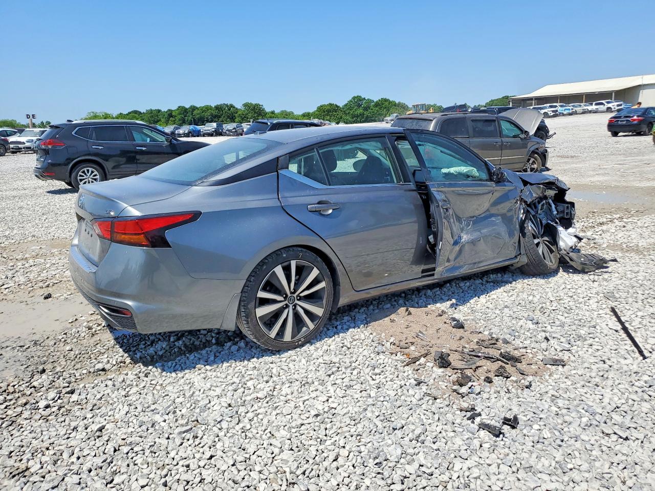 2021 Nissan Altima Sr Silver vin: 1N4BL4CV8MN417783