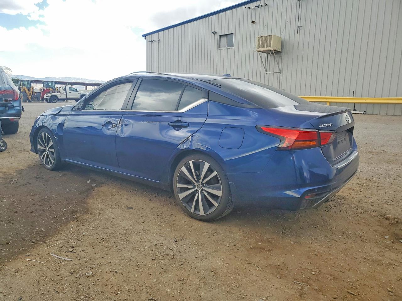 2022 Nissan Altima Sr Blue vin: 1N4BL4CV8NN341869