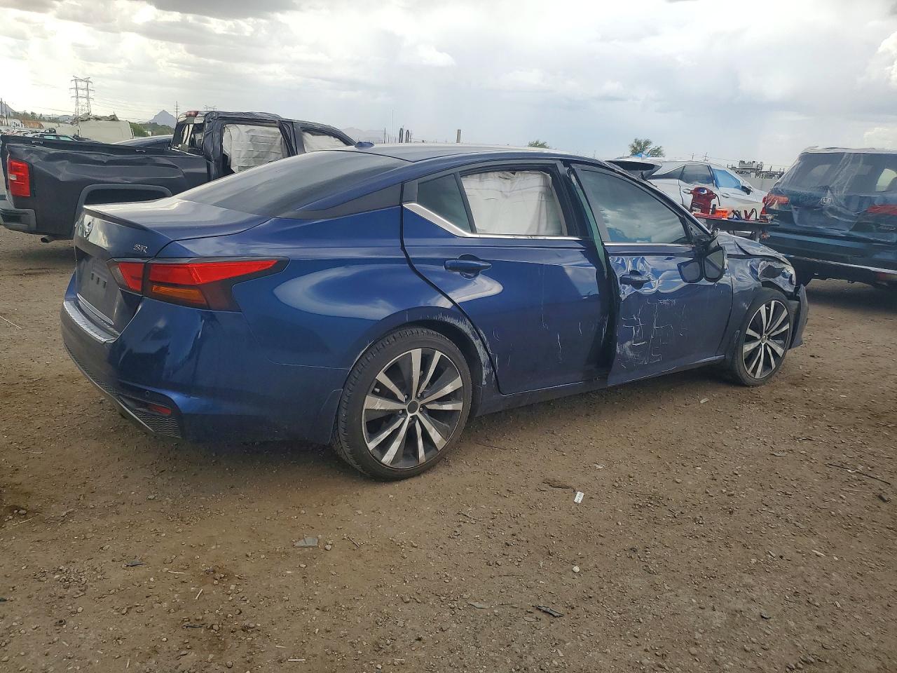 2022 Nissan Altima Sr Blue vin: 1N4BL4CV8NN341869