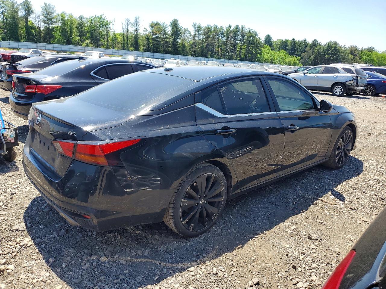2022 Nissan Altima Sr Black vin: 1N4BL4CV8NN370238