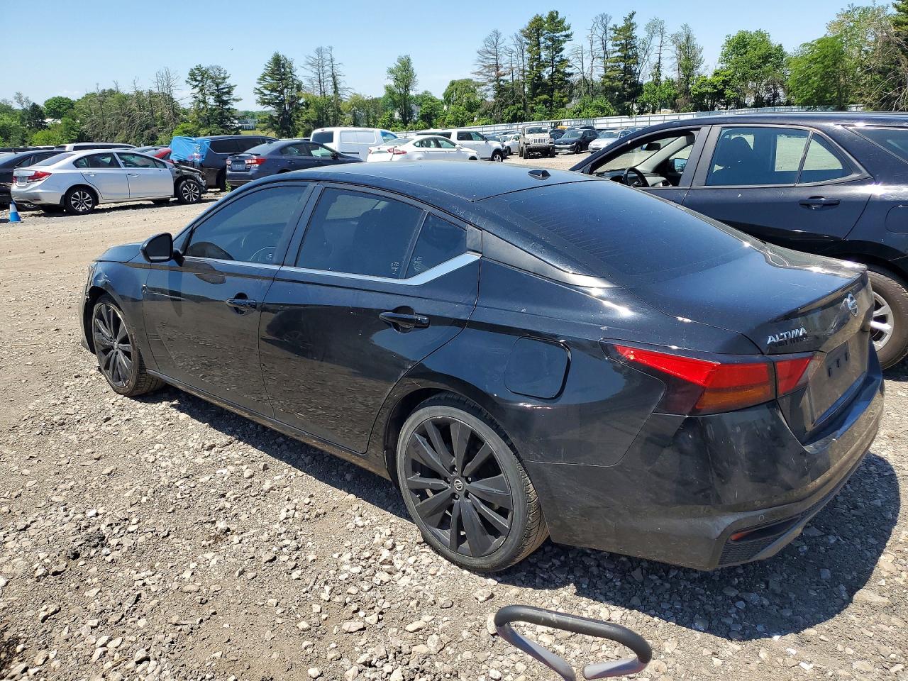 2022 Nissan Altima Sr Black vin: 1N4BL4CV8NN370238