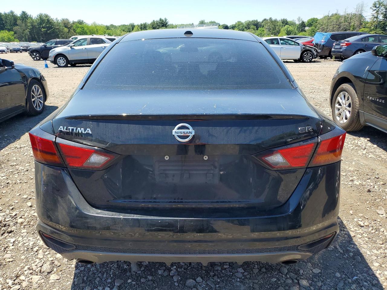 2022 Nissan Altima Sr Black vin: 1N4BL4CV8NN370238