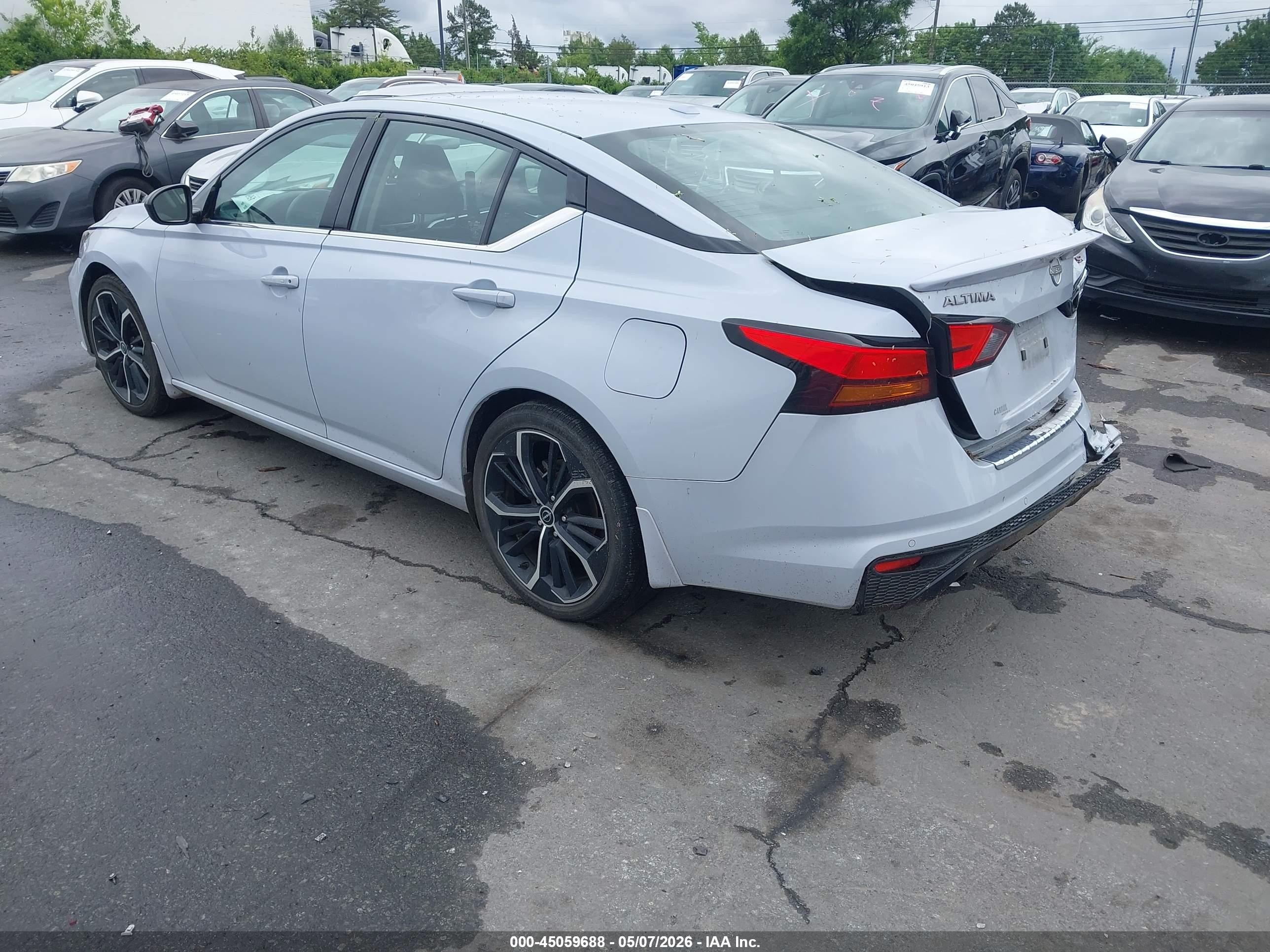 2023 Nissan Altima Sr Fwd Gray vin: 1N4BL4CV8PN356536