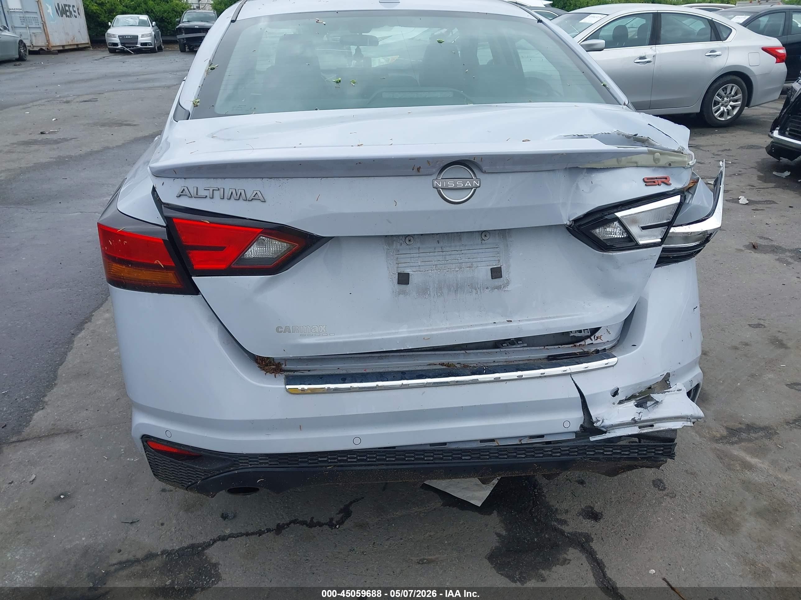 2023 Nissan Altima Sr Fwd Gray vin: 1N4BL4CV8PN356536
