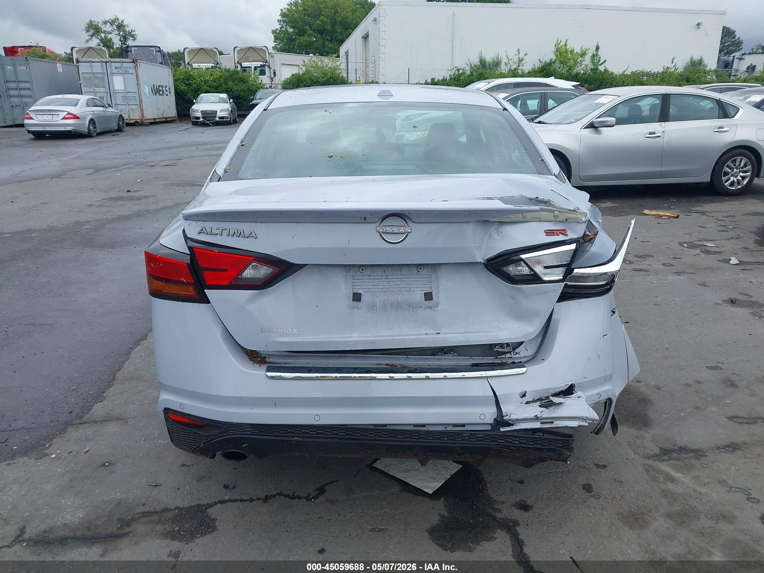 2023 Nissan Altima Sr Fwd Gray vin: 1N4BL4CV8PN356536