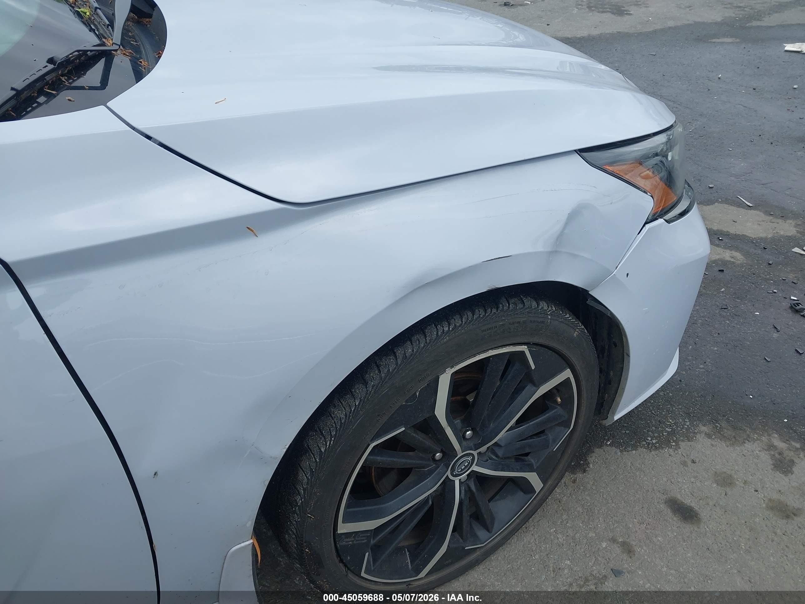 2023 Nissan Altima Sr Fwd Gray vin: 1N4BL4CV8PN356536