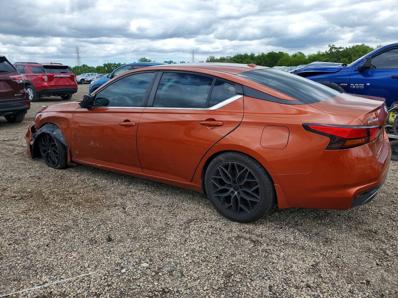 2019 Nissan Altima Sr Оранжевый vin: 1N4BL4CV9KC111698