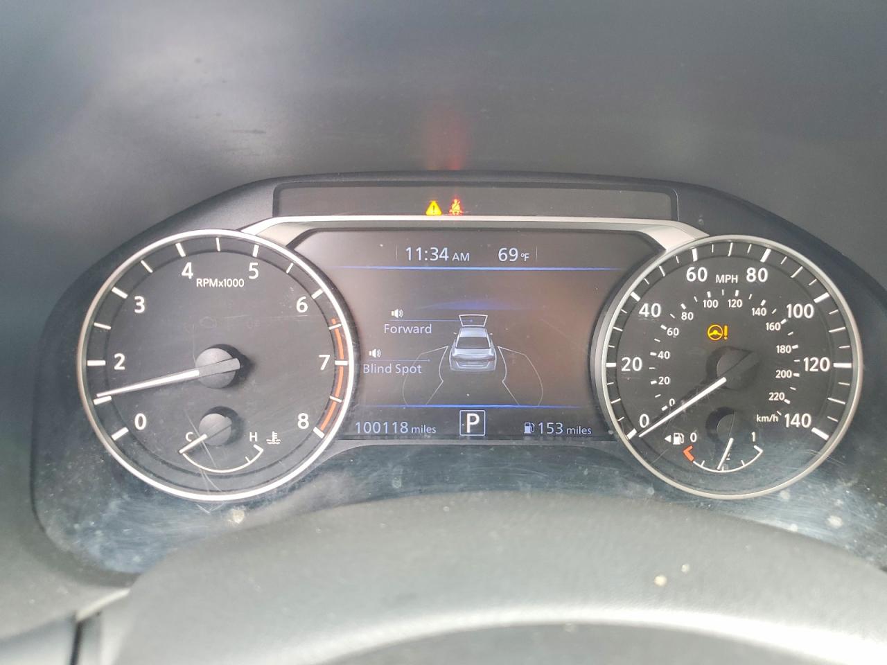 2019 Nissan Altima Sr Оранжевый vin: 1N4BL4CV9KC111698