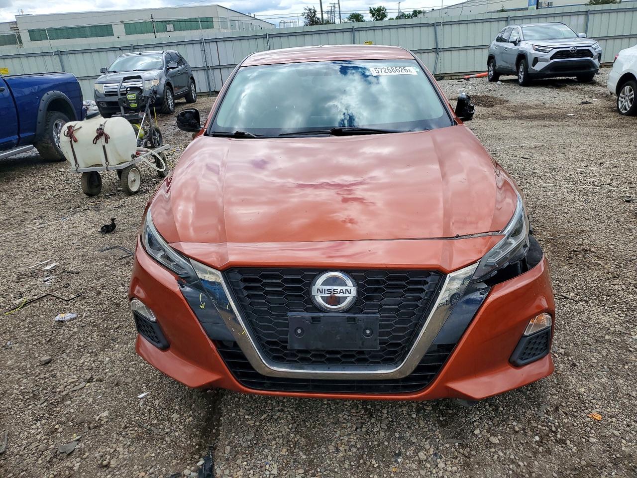 2019 Nissan Altima Sr Оранжевый vin: 1N4BL4CV9KC111698