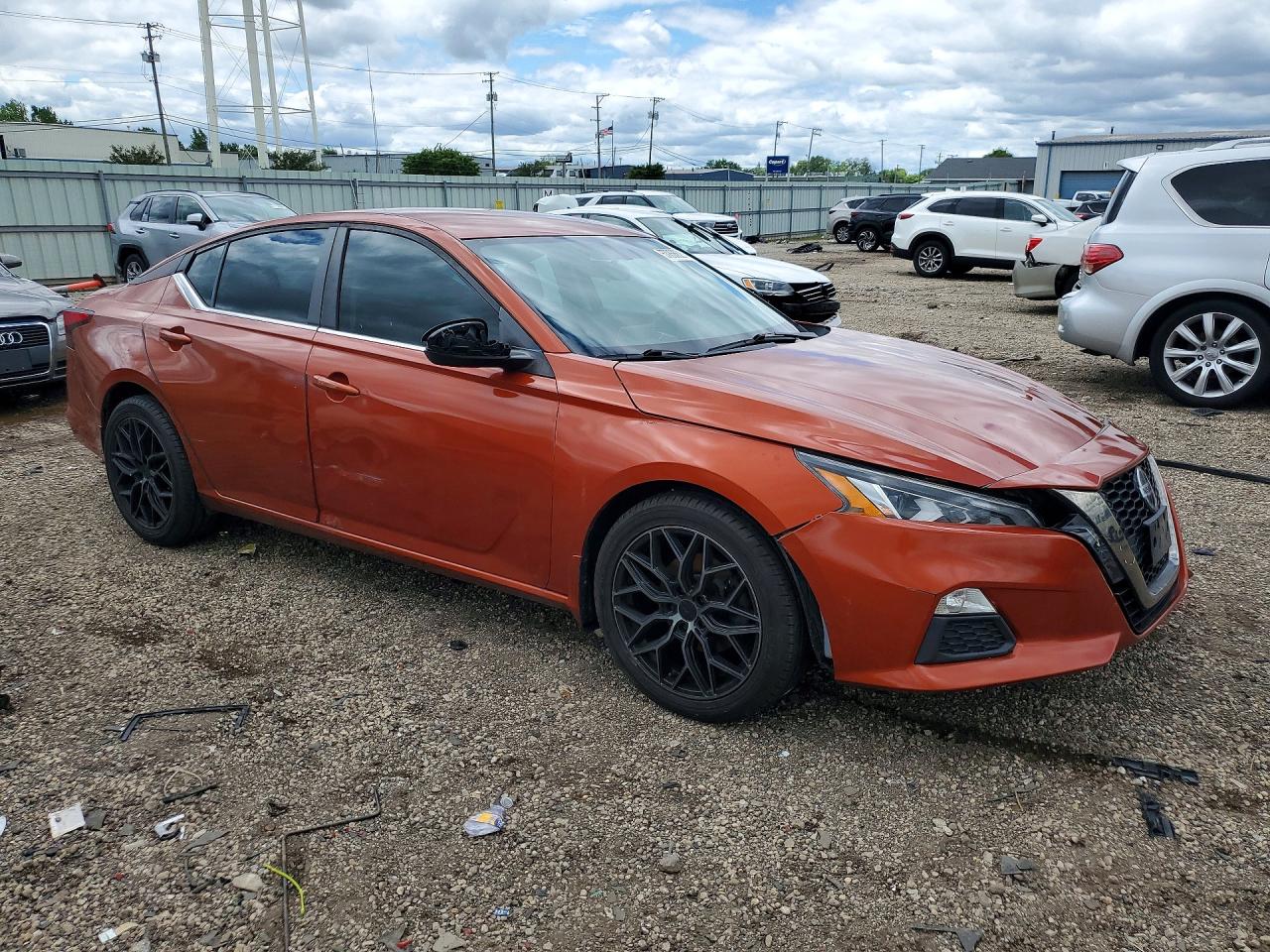 2019 Nissan Altima Sr Оранжевый vin: 1N4BL4CV9KC111698