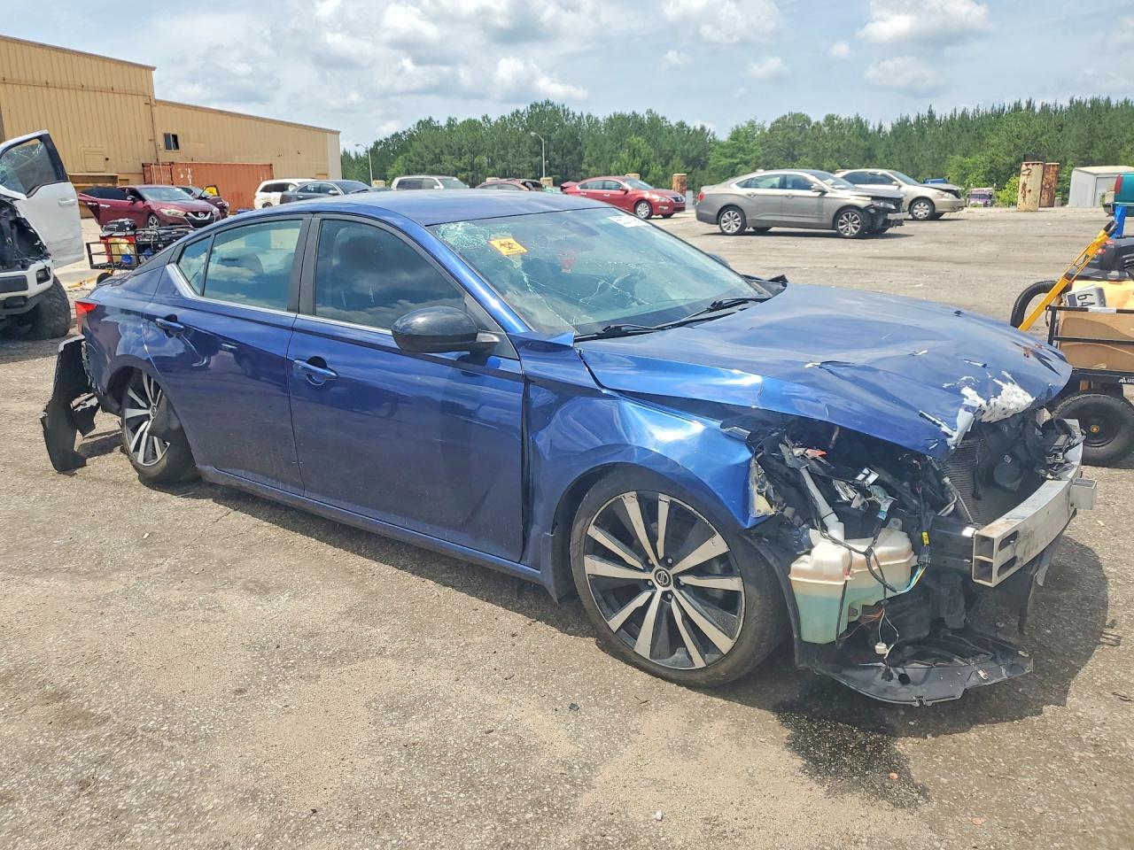 2020 Nissan Altima Sr Blue vin: 1N4BL4CV9LC121276