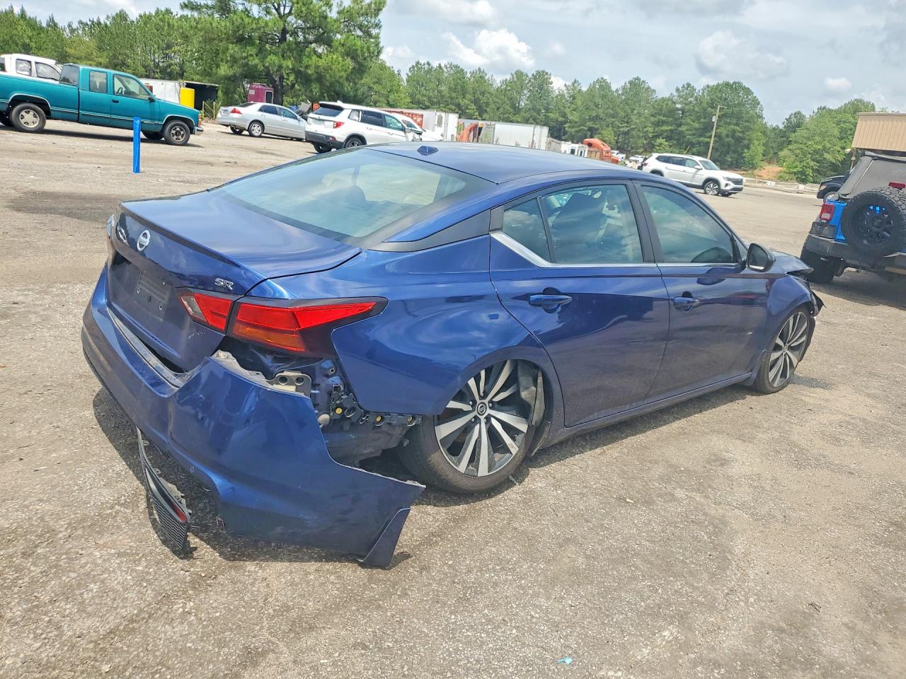 2020 Nissan Altima Sr Blue vin: 1N4BL4CV9LC121276