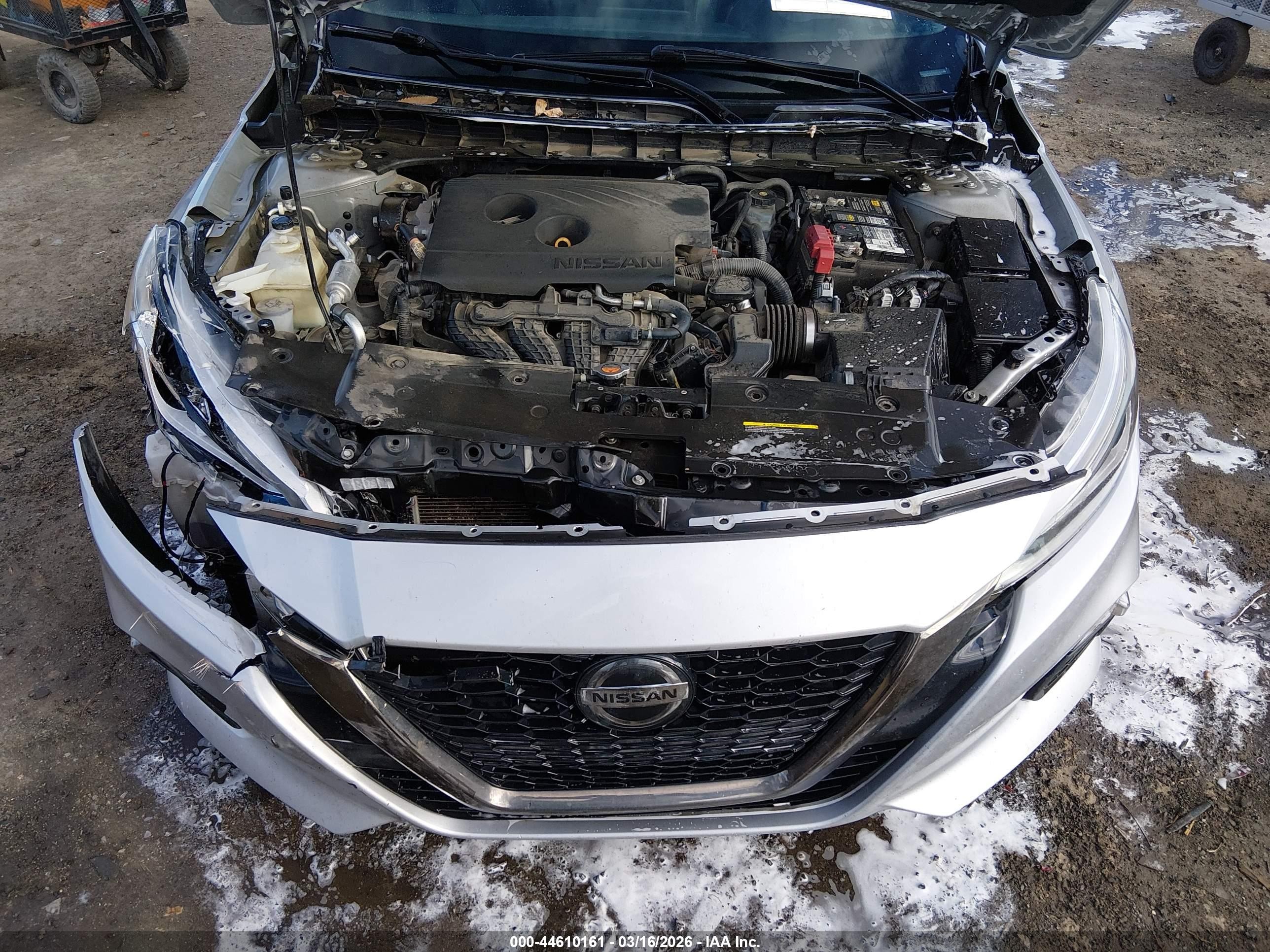 2020 Nissan Altima Sr Fwd Silver vin: 1N4BL4CV9LN319375