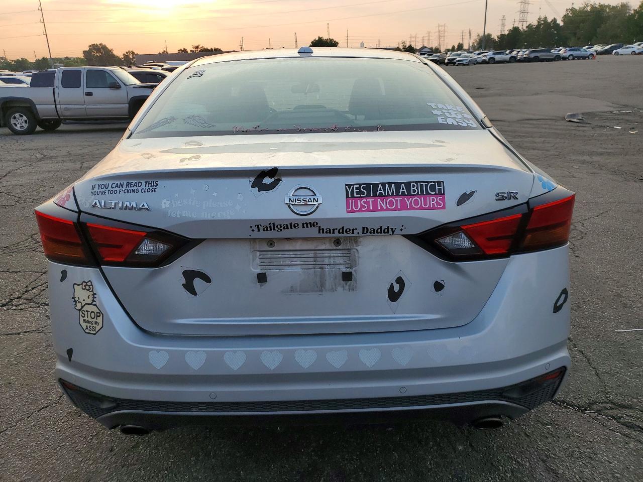 2022 Nissan Altima Sr Silver vin: 1N4BL4CV9NN386495